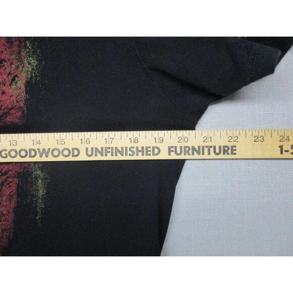 Grunt Style Black Skull Patriotic Graphic Short Sleeve TShirt Men Size Medium - Picture 6 of 9